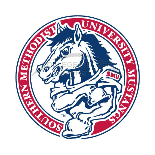 Homemade Southern Methodist Mustangs Iron-on Transfers (Wall Stickers)NO.6292